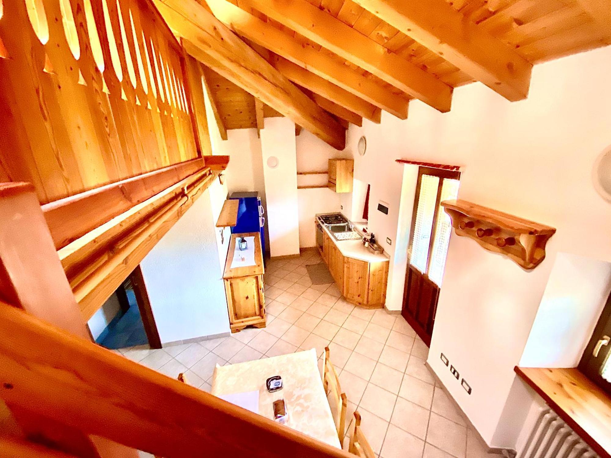 Attico Panoramico Con Soppalco Gignod Exterior foto